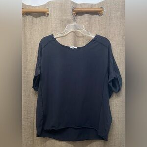 Mittoshop Classic Black Short Sleeve Top
